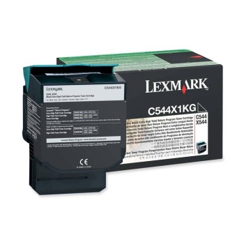 LEXMARK TONER C544X1KG BLACK