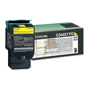 LEXMARK TONER C544X1YG YELLOW