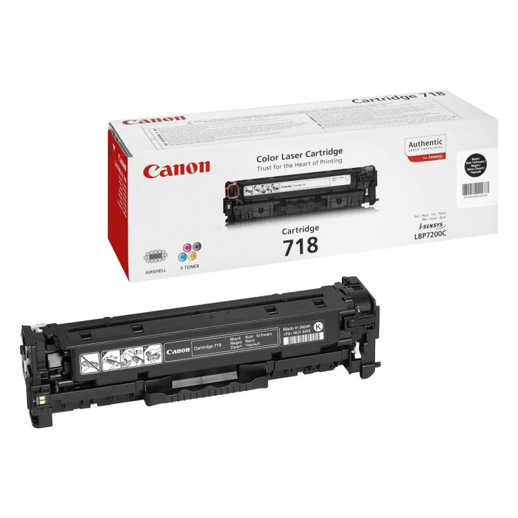 CANON TONER 718 BLACK CANON TONER 718 BLACK