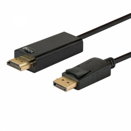 SAVIO CABLE DISPLAYPORT TO HDMI 1.5M SAVIO CABLE DISPLAYPORT TO HDMI 1.5M