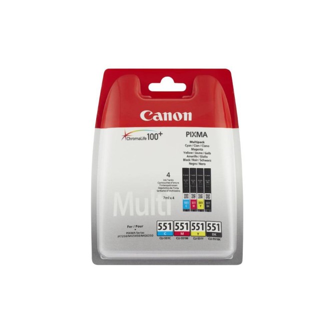 CANON Ink Cartridge 551 Multipack CANON Ink Cartridge 551 Multipack