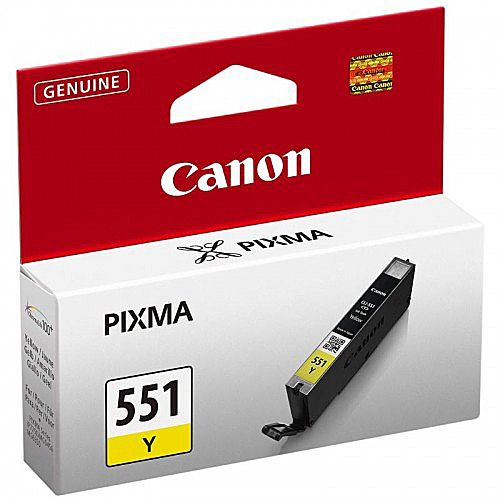 CANON Ink Cartridge 551 Yellow CANON Ink Cartridge 551 Yellow