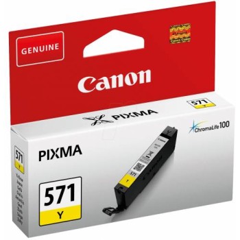 CANON Ink Cartridge 571 Yellow CANON Ink Cartridge 571 Yellow