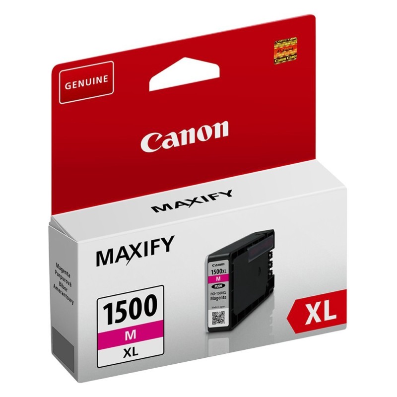 CANON INK CARTRIDGE PGI-1500XL MAGENTA FOR MAXIFY SERIES CANON INK CARTRIDGE PGI-1500XL MAGENTA FOR MAXIFY SERIES