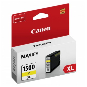 CANON INK CARTRIDGE PGI-1500XL YELLOW FOR MAXIFY SERIES CANON INK CARTRIDGE PGI-1500XL YELLOW FOR MAXIFY SERIES