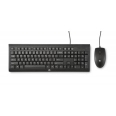 HP KEYBOARD MOUSE WIRED C2500 BLK