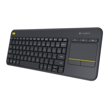 LOGITECH KEYBOARD WIRELESS TOUCH K400 UK BLACK ( 920-007143 )