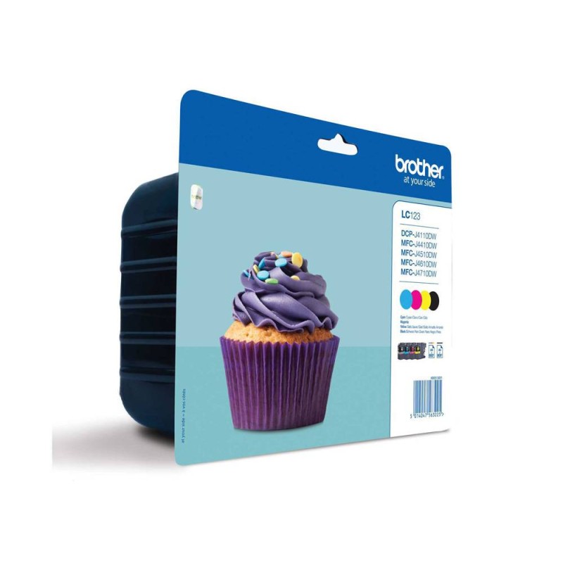 BROTHER Ink Cartridge LC123 MULTIPACK