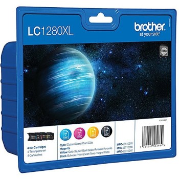 BROTHER INK CARTRIDGE LC1280XLP MULTIPACK