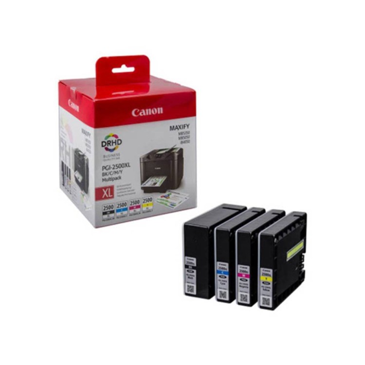 CANON INK CARTRIDGE PGI-2500XL MULTI (Y/C/M/B) CANON INK CARTRIDGE PGI-2500XL MULTI (Y/C/M/B)