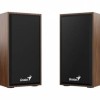GENIUS Speakers Wooden Brown 6W SPHF180