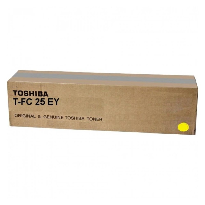 TOSHIBA COPIER TONER T-FC25E-Y YELLOW TOSHIBA COPIER TONER T-FC25E-Y YELLOW