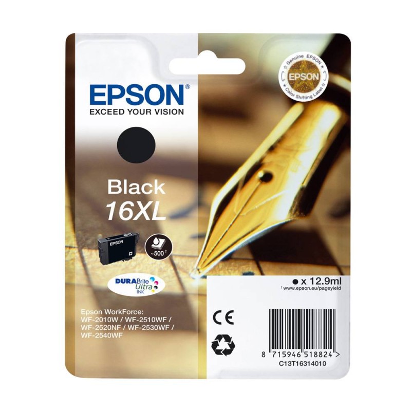 EPSON INK CARTRIDGE 16XL BLACK EPSON INK CARTRIDGE 16XL BLACK