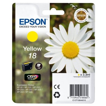 EPSON INK CARTRIDGE 18 YELLOW