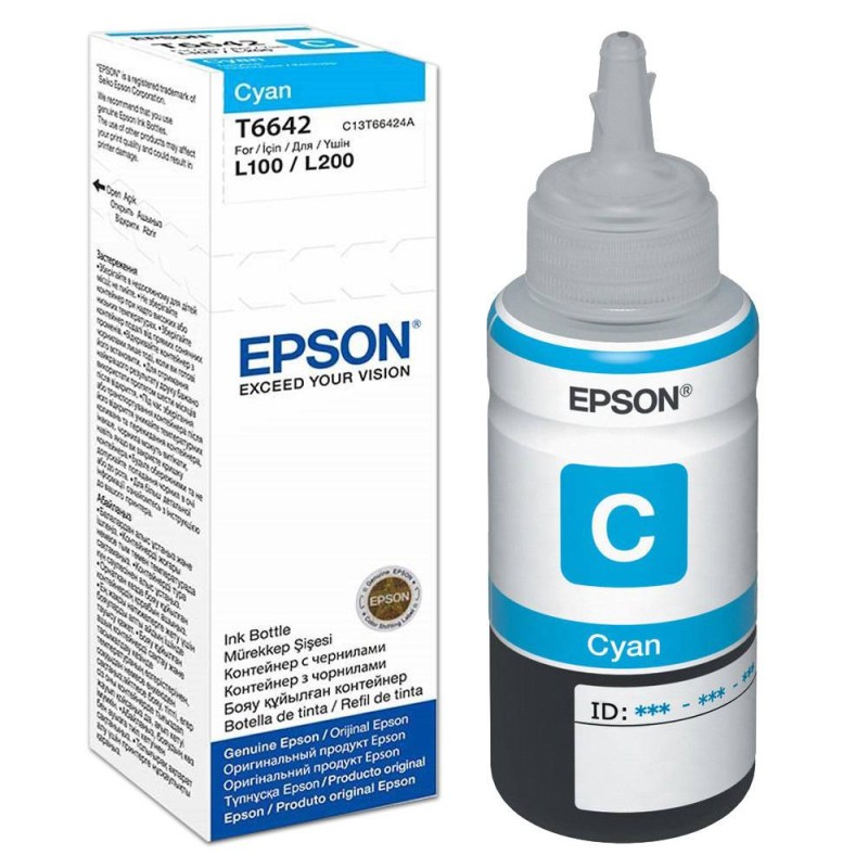 EPSON INK CARTRIDGE T6642 CYAN EPSON INK CARTRIDGE T6642 CYAN