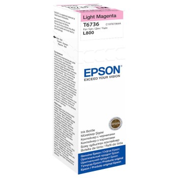 EPSON INK BOTTLE L.MAGENTA T6736