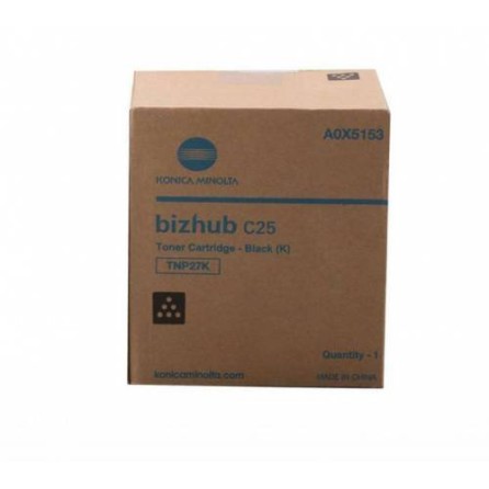 KONICA MINOLTA TONER TNP-27K BLACK KONICA MINOLTA TONER TNP-27K BLACK