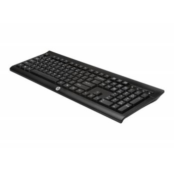 HP KEYBOARD W/LESS K2500 BLACK