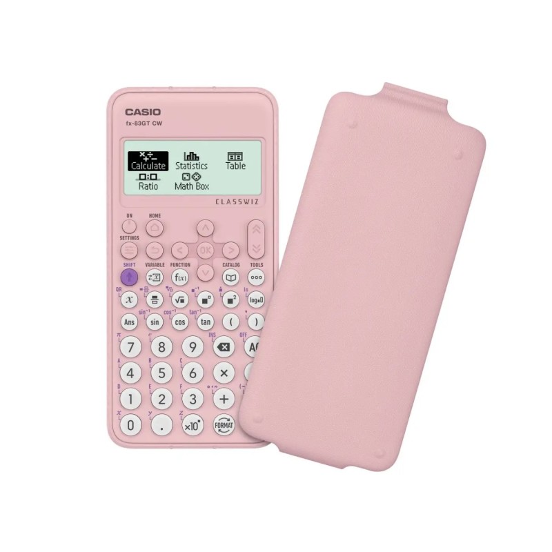 CASIO CALCULATOR FX-83GT CW PINK SCIENTIFIC CASIO CALCULATOR FX-83GT CW PINK SCIENTIFIC