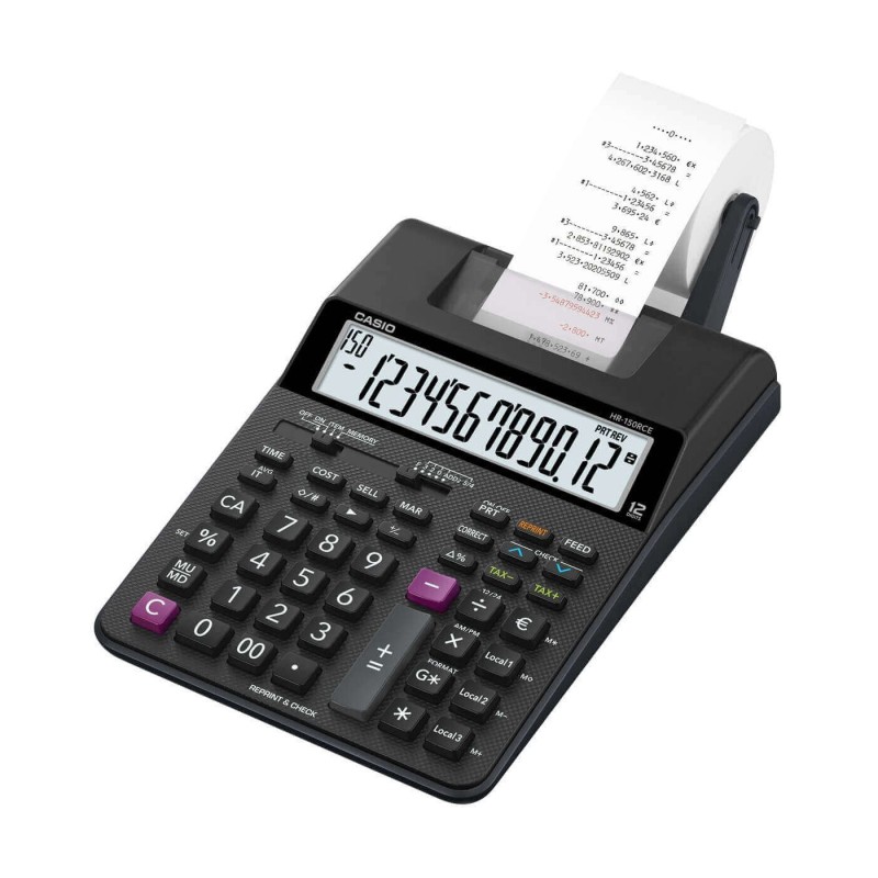 CASIO CALCULATOR PRINTER HR-150RCE CASIO CALCULATOR PRINTER HR-150RCE