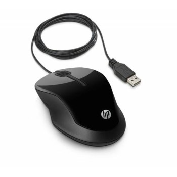 HP MOUSE WIRED X1500 BLACK