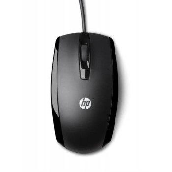 HP MOUSE WIRED X500 BLACK