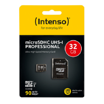 INTENSO MICRO SD CARD UHS-I 32GB PROFESSIONAL