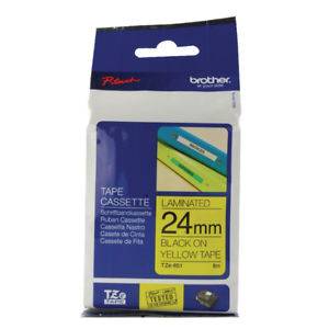 BROTHER TAPE 24MM B/Y TZ-651