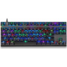 MOTOSPEED BLACK WIRED MECHANICAL KEYBOARD RED SWITCH GR CK82/K82