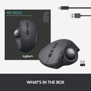 LOGITECH MOUSE MX ERGO BLACK