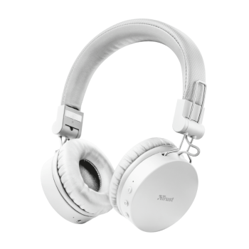 TRUST TONES  BLUETOOTH HEADPHONES WIRELESS WHITE TRS23909