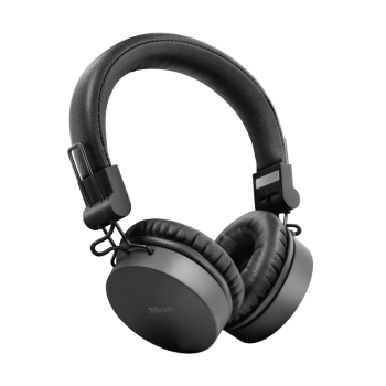 TRUST TONES BLUETOOTH HEADPHONES WIRELESS BLACK 23551 TRUST TONES BLUETOOTH HEADPHONES WIRELESS BLACK 23551