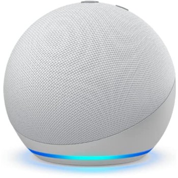 Amazon Echo Dot 4 White Loudpeakers