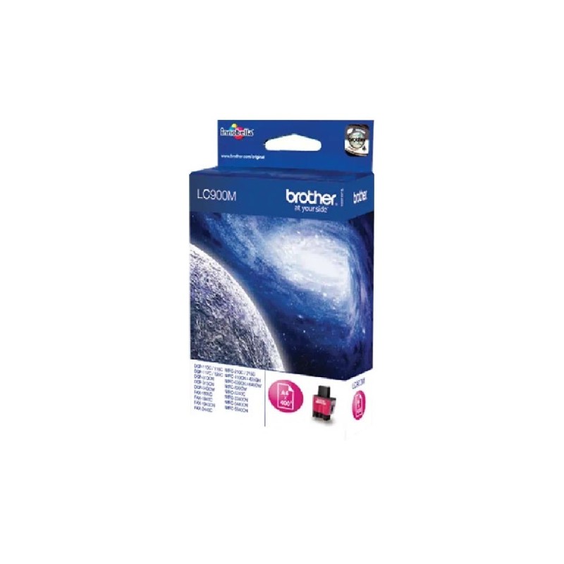 LC900M BROTHER MAGENTA INK 400P DCP110/111/115/120//310/315 LC900M BROTHER MAGENTA INK 400P DCP110/111/115/120//310/315