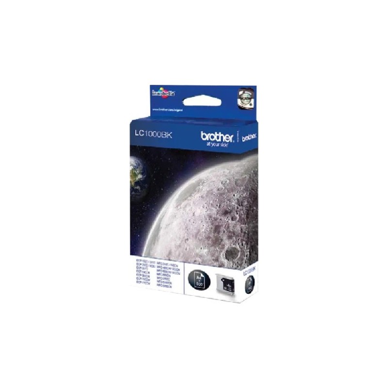 LC1000BK BROTHER BLACK INK 500P DCP130/330/350/353/357/540/560/750/770 LC1000BK BROTHER BLACK INK 500P DCP130/330/350/353/357/540/560/750/770