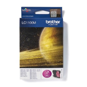 LC1100M BROTHER MAGENTA INK 325P DCP6690/385/395/585–DCPJ175/615