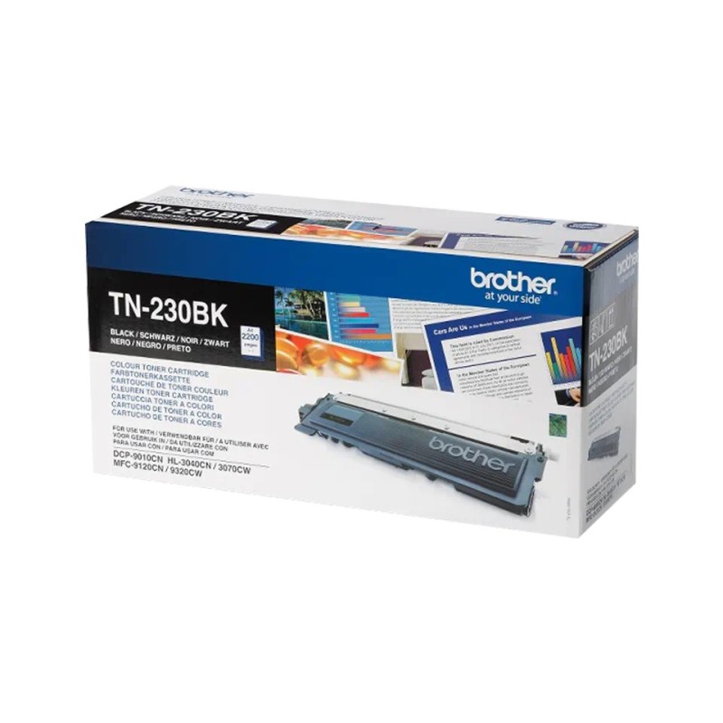 TN230BK BROTHER BLACK TONER 2200P (HL3040-3070-DCP9010-MFC9120-9320)