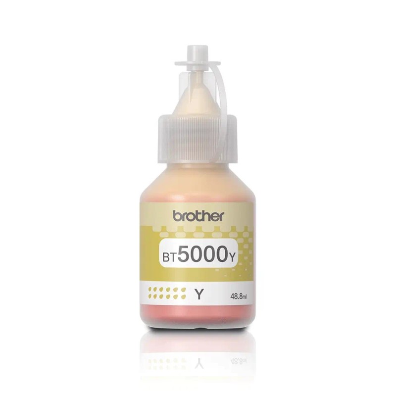 BT5000Y BROTHER YELLOW INK 5000P DCPT300/ DCPT510W / DCPT220 / 500W
