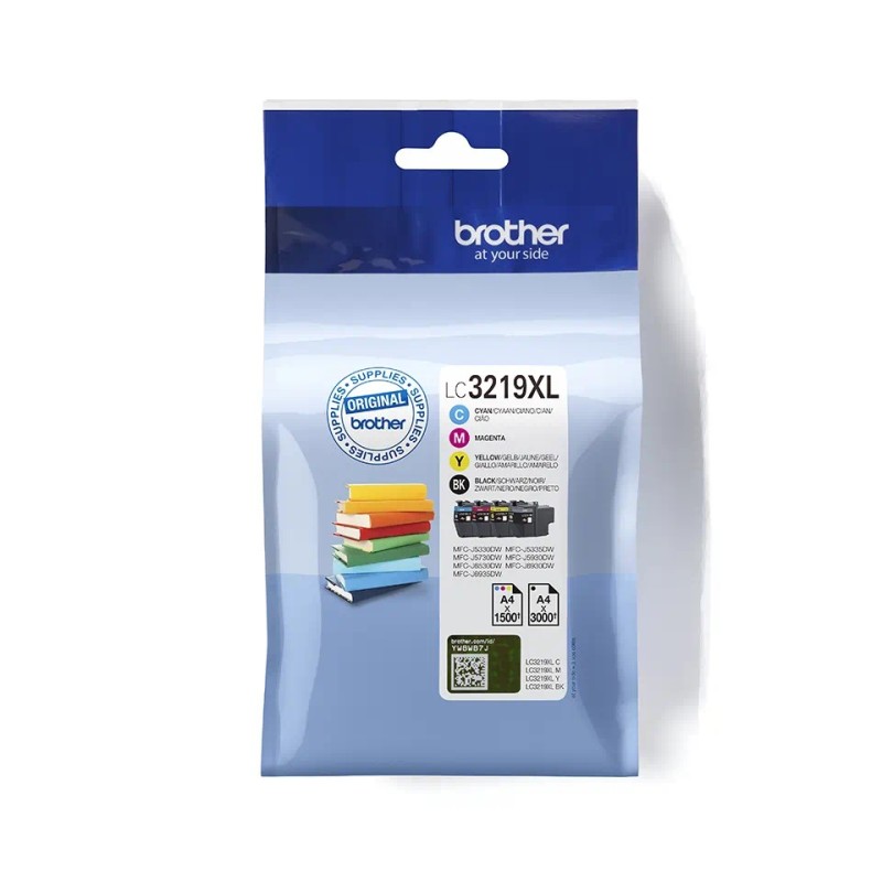 LC3219XLVAL BROTHER VALUE PACK 3000P MFC-J5330/5335/5730/5930/6530/6930/6935 LC3219XLVAL BROTHER VALUE PACK 3000P MFC-J5330/5335/5730/5930/6530/6930/6935