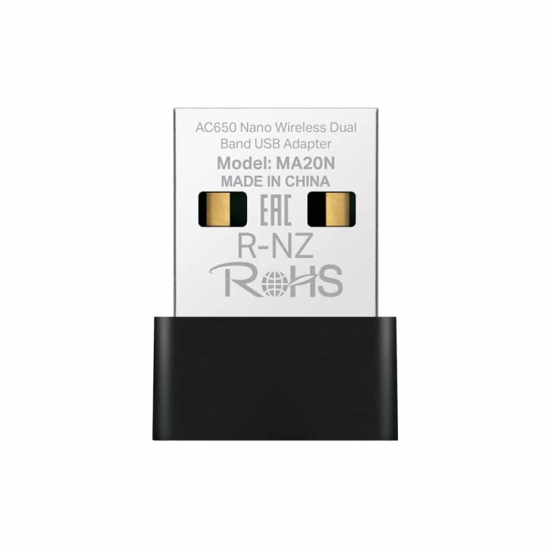 MERCUSYS AC650 Nano Wireless Dual Band USB Adapter (MA20N) MERCUSYS AC650 Nano Wireless Dual Band USB Adapter (MA20N)