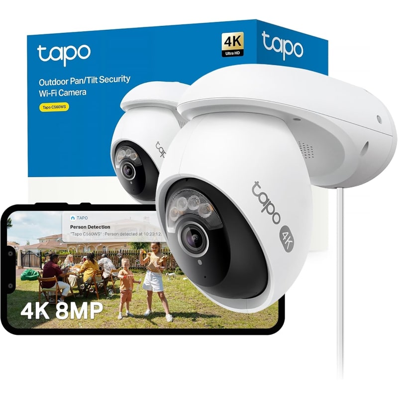 TP-LINK OUTDOOR SECURITY 360 AI TRACKING Wi-Fi CAMERA TAPO C560WS TP-LINK OUTDOOR SECURITY 360 AI TRACKING Wi-Fi CAMERA TAPO C560WS