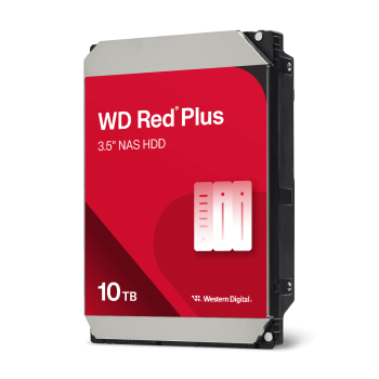 WESTERN DIGITAL HDD 10TB SATA 3.5'' RED PLUS 512MB/7200RPM  WD100EFGX